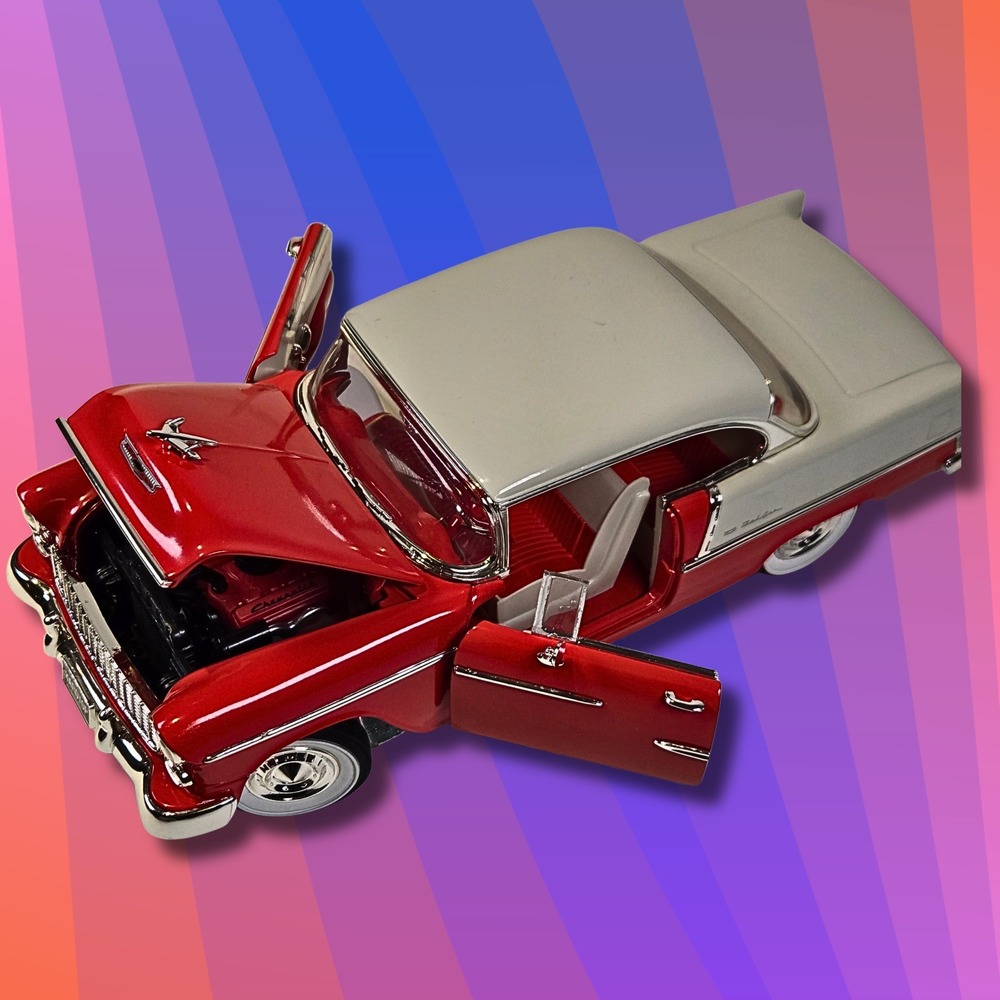 ERTL American Muscle Die-Cast 1955 Chevrolet Bel Air 1:18 Scale Brand New - Picture 13 of 17